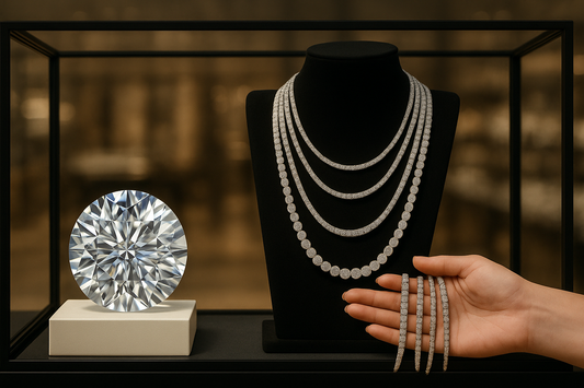 Moissanite Lab Created Diamond Jewelry – Sparkle with Sustainable Luxury