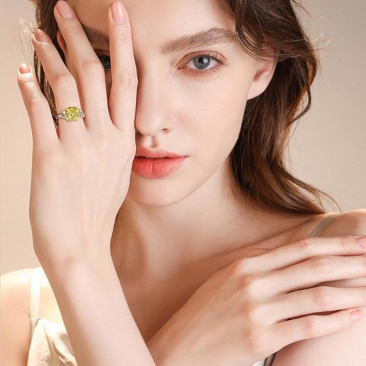 Three Stones Square Cubic Zirconia Engagement Ring. 801R9042