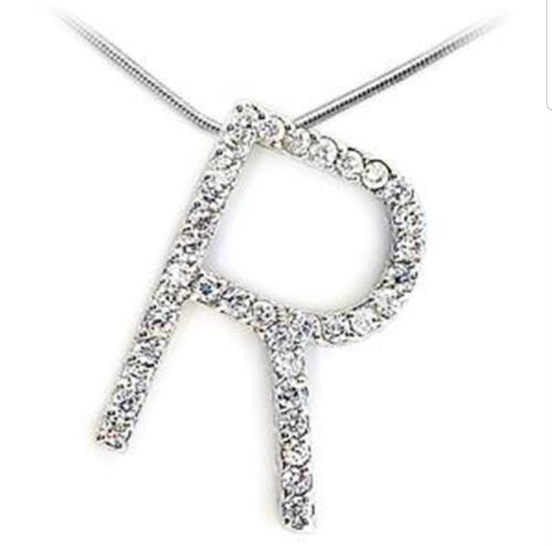 Zirconite Cubic Zirconia Large R initial. 501PR
