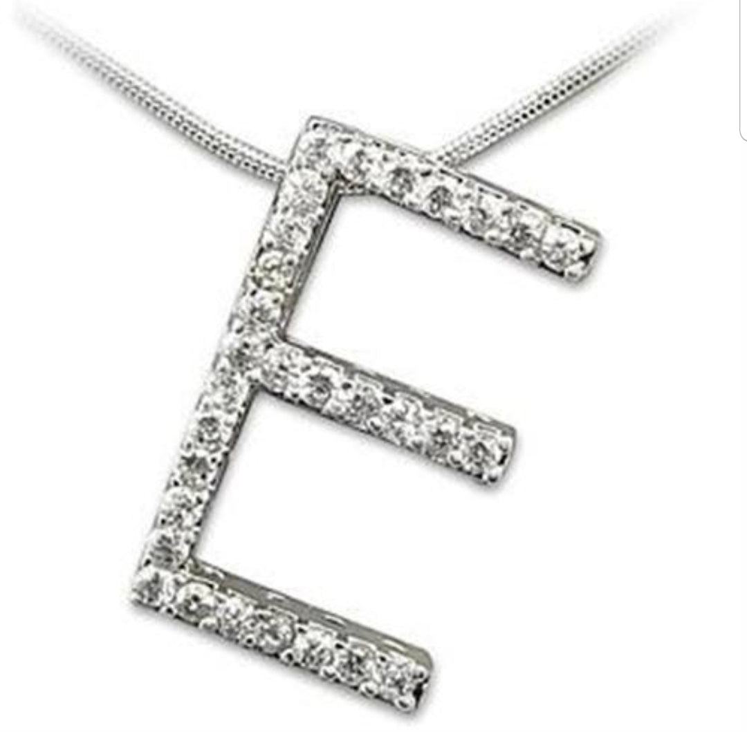 Zirconite Cubic Zirconia Large E initial. 501BE