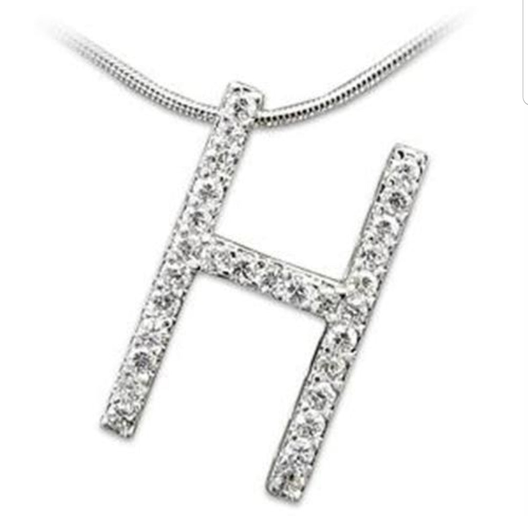 Zirconite Cubic Zirconia Large H initial. 501PH