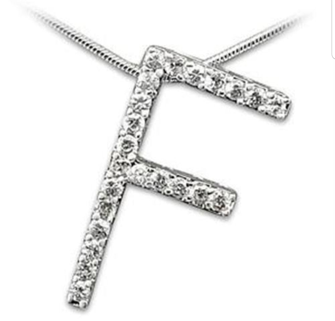Zirconite Cubic Zirconia Large F initial. 501PF