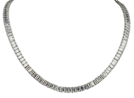 Fabulous Emerald Zirconite necklace