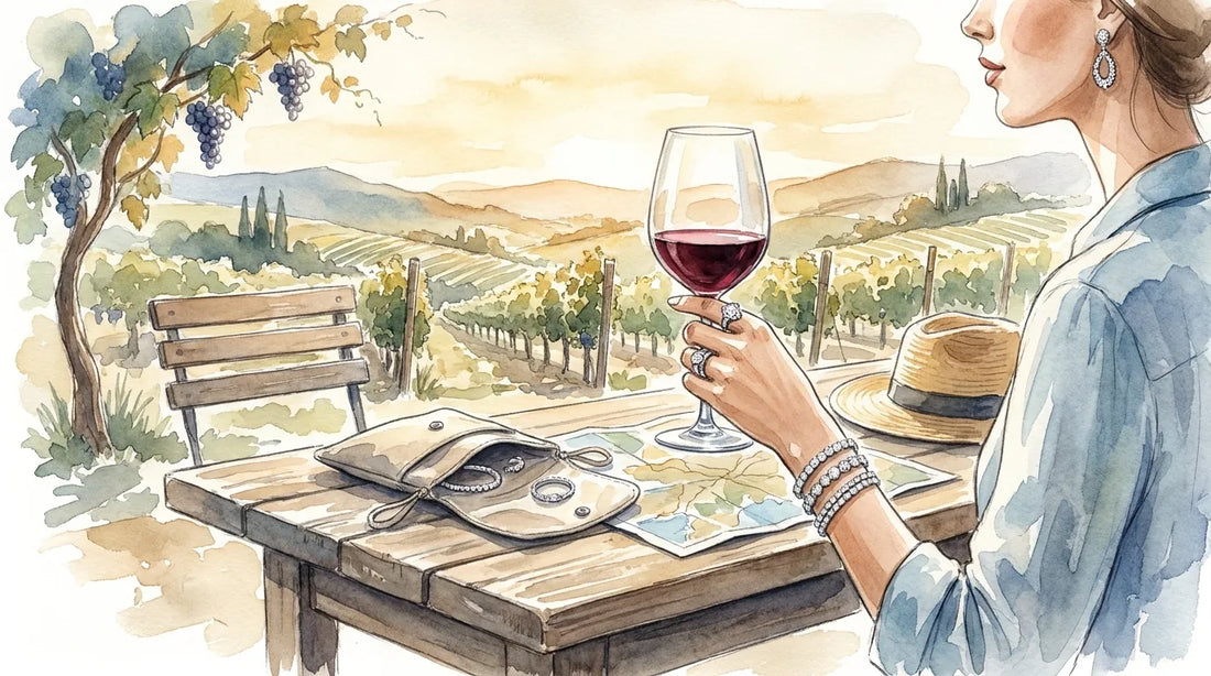 Best Diamond Veneer Travel Jewelry for Wine Tasting Tours