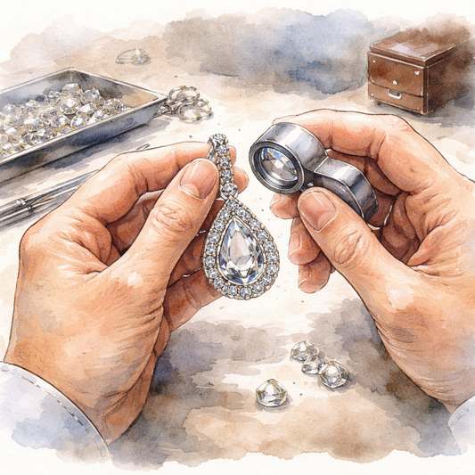 diamond veneer travel jewelry quality inspection