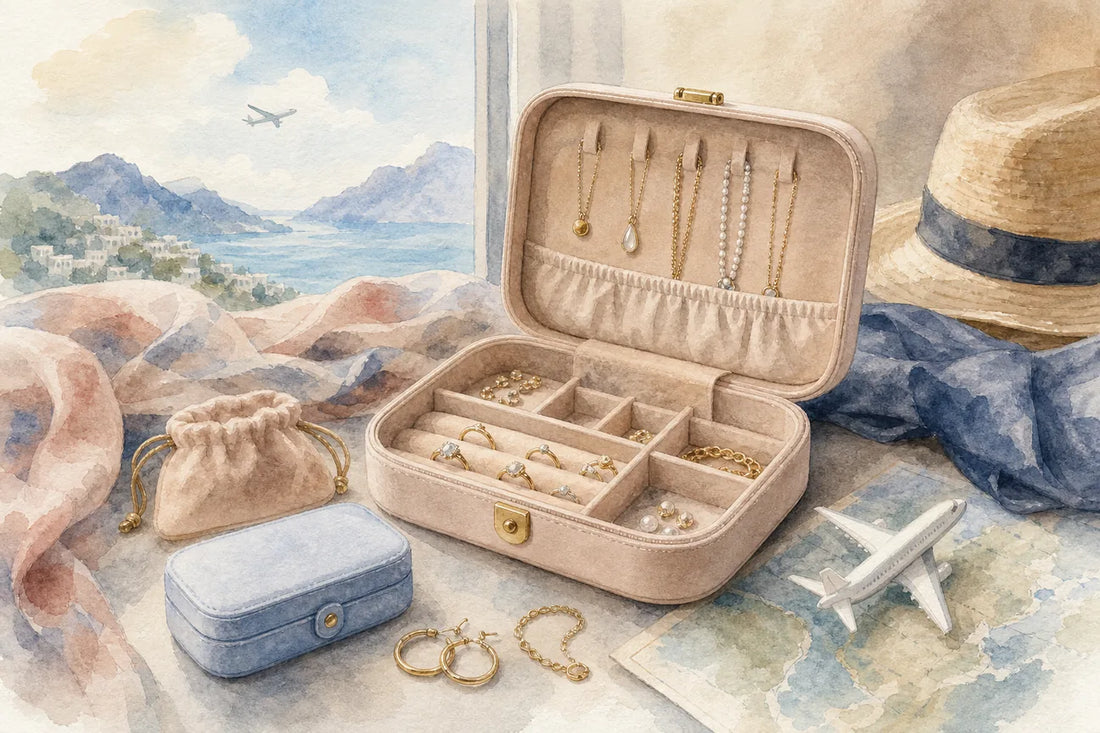 Editorial illustration for Best Travel Jewelry Case Lock Picks