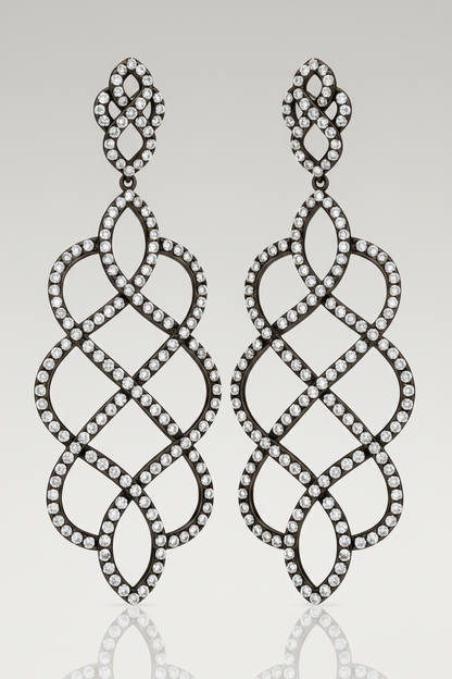 Chandeliers Cubic Zirconia Earrings Zirconite Earrings 698E3725