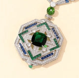 Designer cubic zirconia necklace 840N103