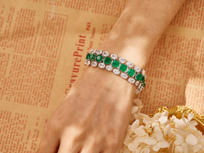 Couture Bracelet Zirconite Cubic Zirconia. 840B100