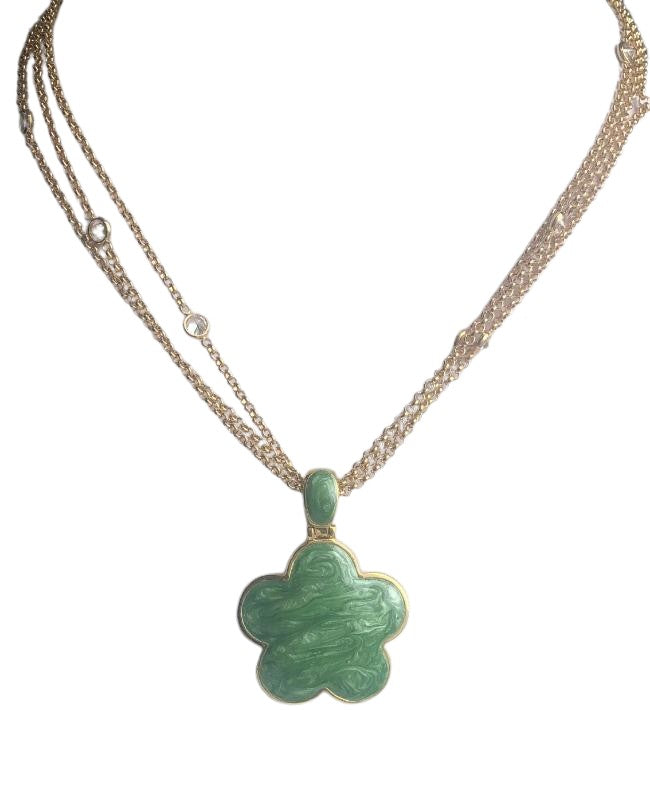 Five Leaves of Clove Necklace