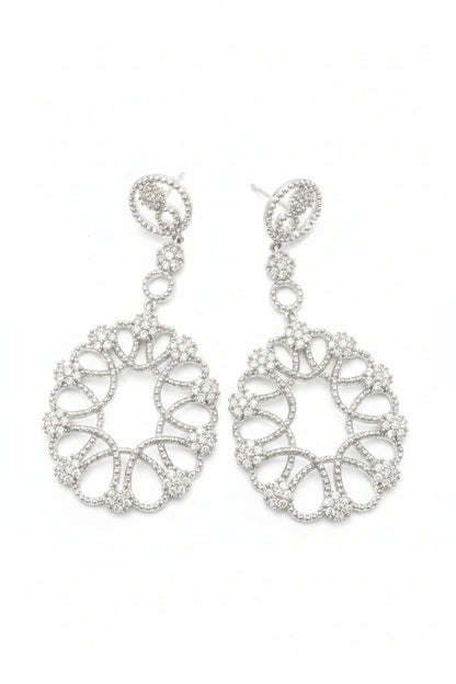 Chandeliers Drop Earrings Zirconite Cubic Zirconia 698E3401