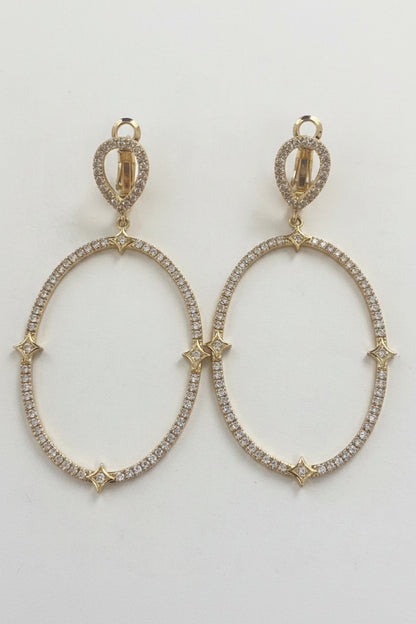 Chandeliers Cubic Zirconia Earrings Zirconite. 698E3186