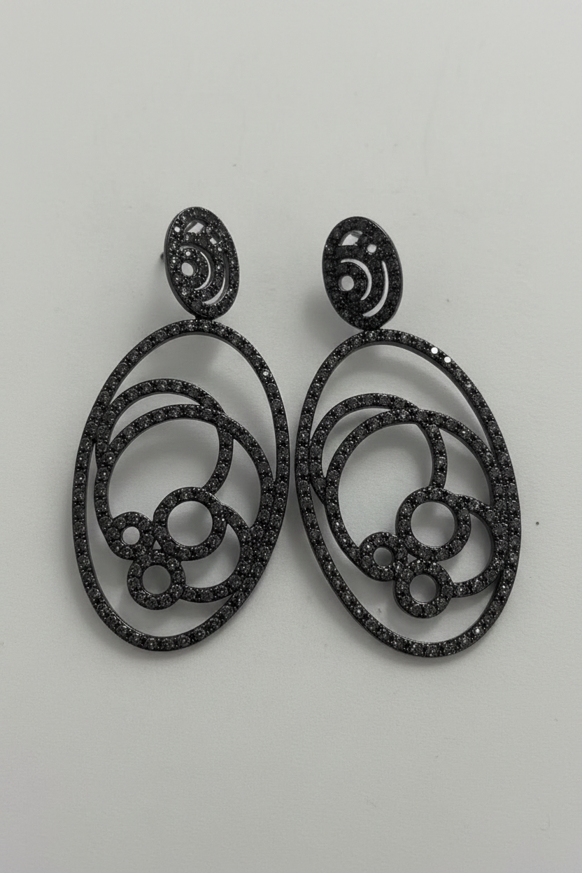 Elegant  Chandeliers Drop Earrings Zirconite 698E3403