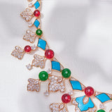 Luxury Turquise Italy style Necklace