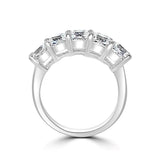 1.5CT TW Asscher cut Diamond Veneer Cubic Zirconia 14K Gold Ring. 635R007K