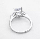 5CT Heart Diamond Veneer Cubic Zirconia Ring3. 635R71352