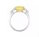4CT (10x10mm) Diamond Veneer Square new Ring. 800B077 | DiamondVeneer Fashion
