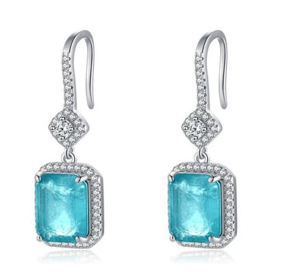 Diamond Veneer Cubic Zirconia Earrings1