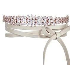 Zirconite Cubic Zirconia cluster Choker Necklace. 710c0964 | DiamondVeneer Fashion