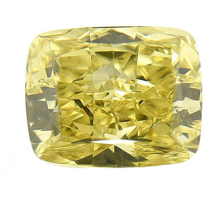 Cushion-cut Diamond Veneer cubic zirconia loose stone, alternate view, CUSH-E