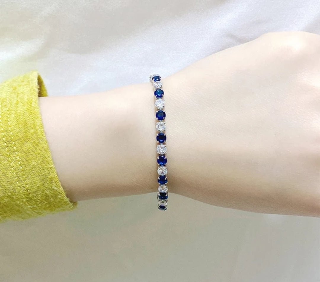 Cubic zirconia tennis bracelet by Zirconite, alternate view, 602B30013