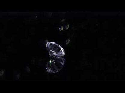 Round Diamond Veneer Cubic Zirconia Loose Stone