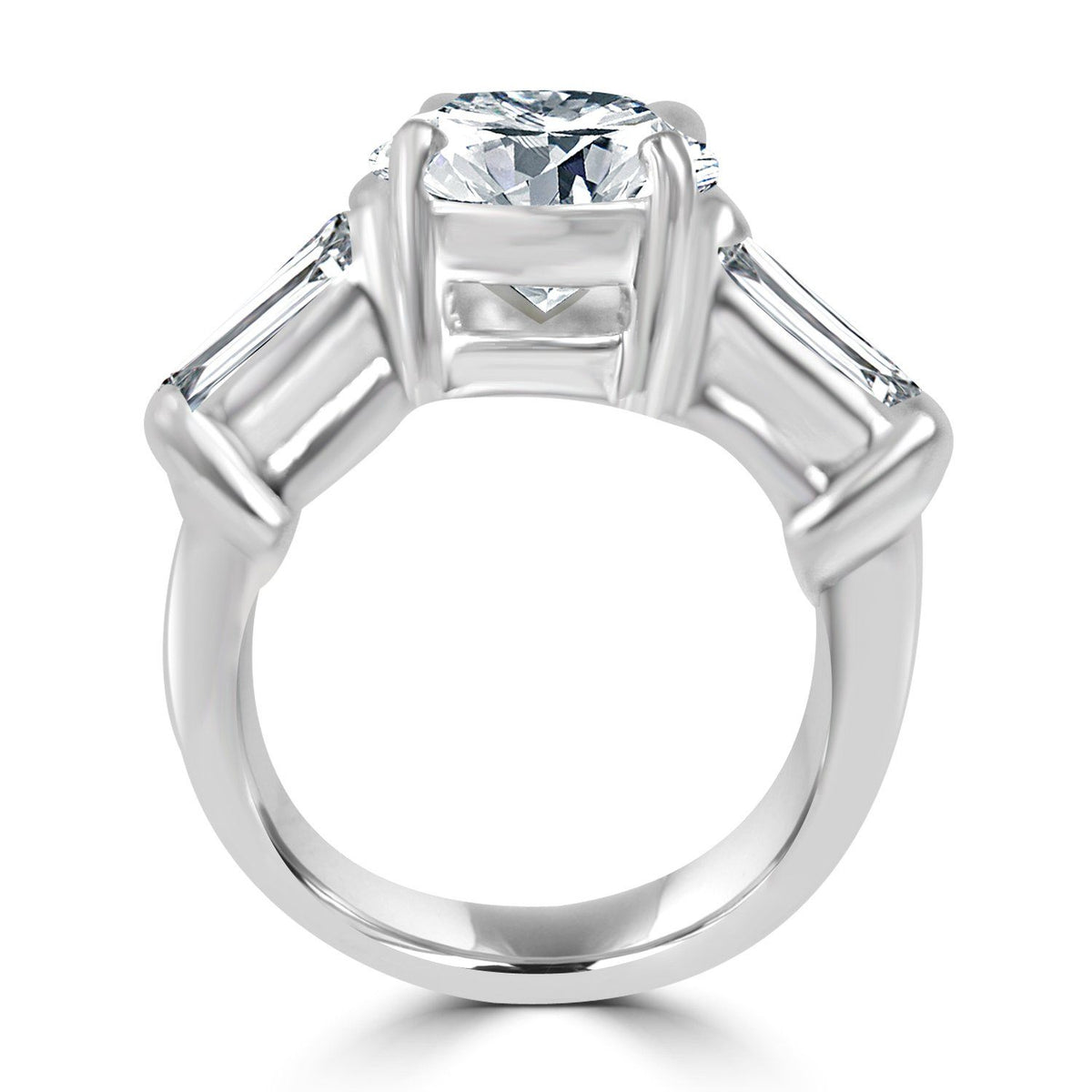 Oval Diamond Veneer cubic zirconia ring, alternate view, 635R72089