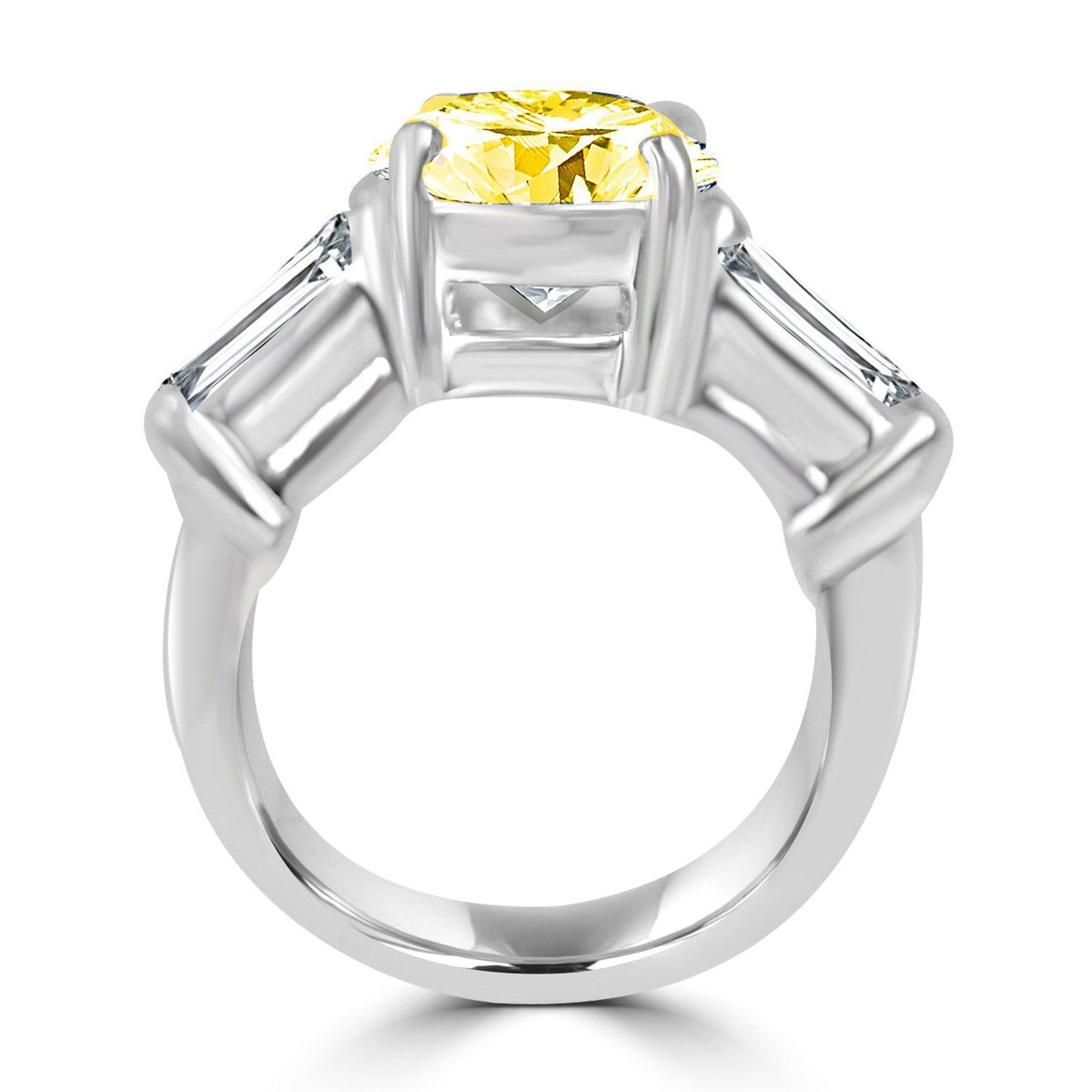 Oval Diamond Veneer cubic zirconia ring, alternate view, 635R72089