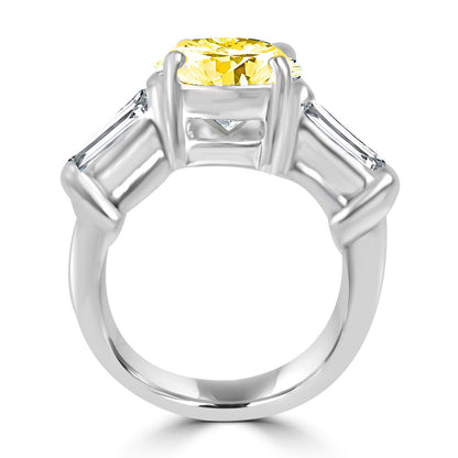 Oval Diamond Veneer cubic zirconia ring, alternate view, 635R72089
